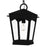 Quoizel Huck 1Lt 18" Outdoor Lantern, Earth Black/Clear Seedy