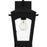 Quoizel Huck 1Lt 13" Outdoor Lantern, Earth Black/Clear Seedy