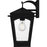 Quoizel Huck 1Lt 13" Outdoor Lantern, Earth Black/Clear Seedy