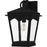 Quoizel Huck 1Lt 17" Outdoor Lantern, Earth Black/Clear Seedy