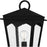 Quoizel Huck 1Lt 19" Outdoor Lantern, Earth Black/Clear Seedy