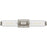 Quoizel Hawes 2Light Bath Light, Brushed Nickel/Clear Ribbed Glass