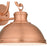 Quoizel Jameson 1 Light Outdoor Lantern, Aged Copper/Metal