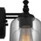 Quoizel Jenson 2 Light Bath Light, Matte Black/Smoke