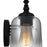 Quoizel Jenson 4 Light Bath Light, Matte Black/Smoke