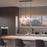 Quoizel June Linear Chandelier, Earth Black