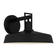 Quoizel Karson 1-Lt 14" Outdoor Wall Lantern, Matte Black - KAR8414MBK