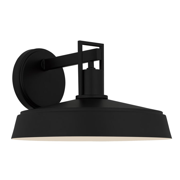 Quoizel Karson 1-Lt 14" Outdoor Wall Lantern, Matte Black - KAR8414MBK