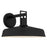 Quoizel Karson 1-Lt Matte Black Outdoor Wall Lantern, Matte Black - KAR8416MBK