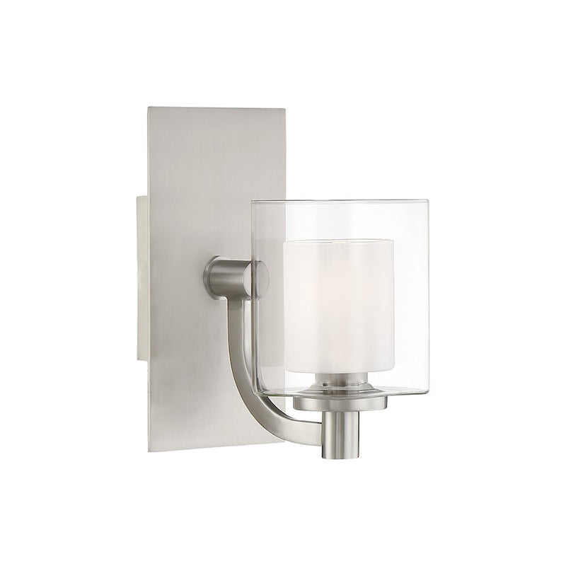 Quoizel Kolt 1 Light Bath Light, Brushed Nickel