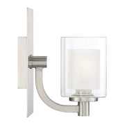 Quoizel Kolt 1 Light Bath Light, Brushed Nickel