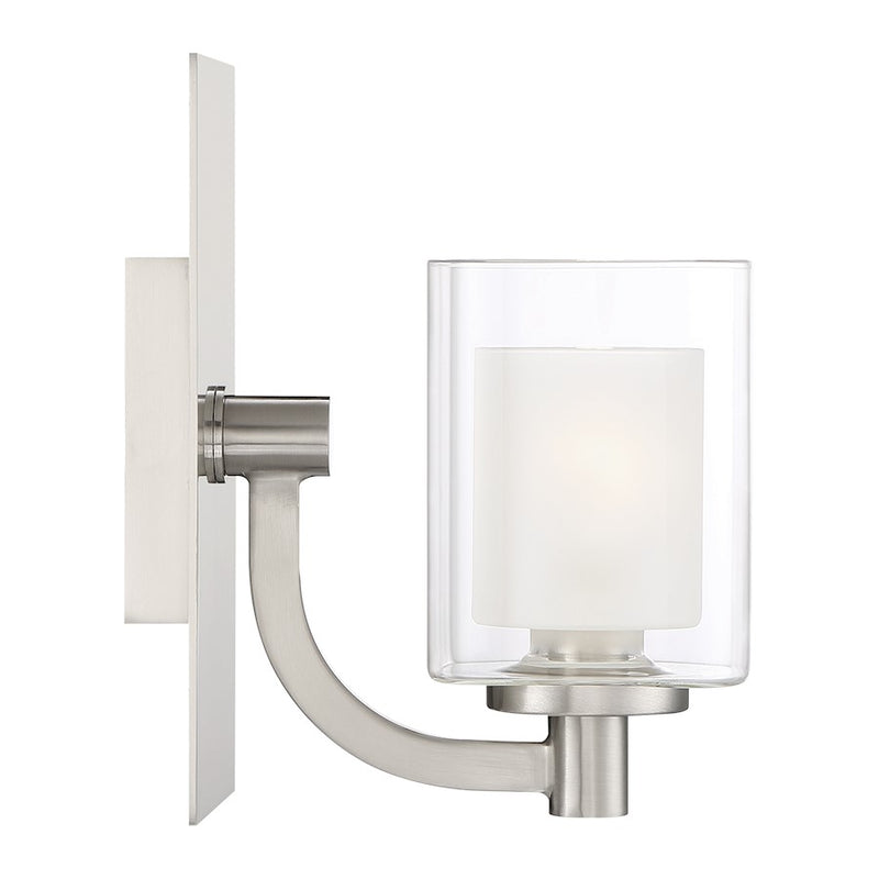 Quoizel Kolt 1 Light Bath Light, Brushed Nickel