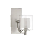 Quoizel Kolt 1 Light Bath Light, Brushed Nickel