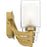 Quoizel Kolt 4Lt Bath Light, Gold/Clear /Sandblasted Interior