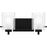 Quoizel Kolt 2 Light Bath Light, Clear/Sandblasted Interior