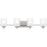 Quoizel Kolt 4 Light Bath Light, Clear/Sandblasted Interior