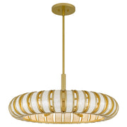 Quoizel Knight 6-Lt Soft Gold Pendant, Soft Gold - KNIG2830SGD