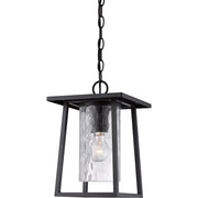 Quoizel Lodge Outdoor Hanging Lantern in Mystic Black