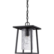 Quoizel Lodge Outdoor Hanging Lantern in Mystic Black