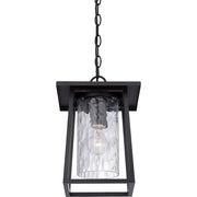 Quoizel Lodge Outdoor Hanging Lantern in Mystic Black