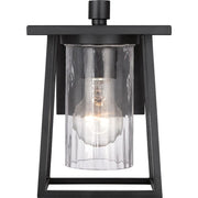 Quoizel Lodge Outdoor Wall Lantern in Mystic Black