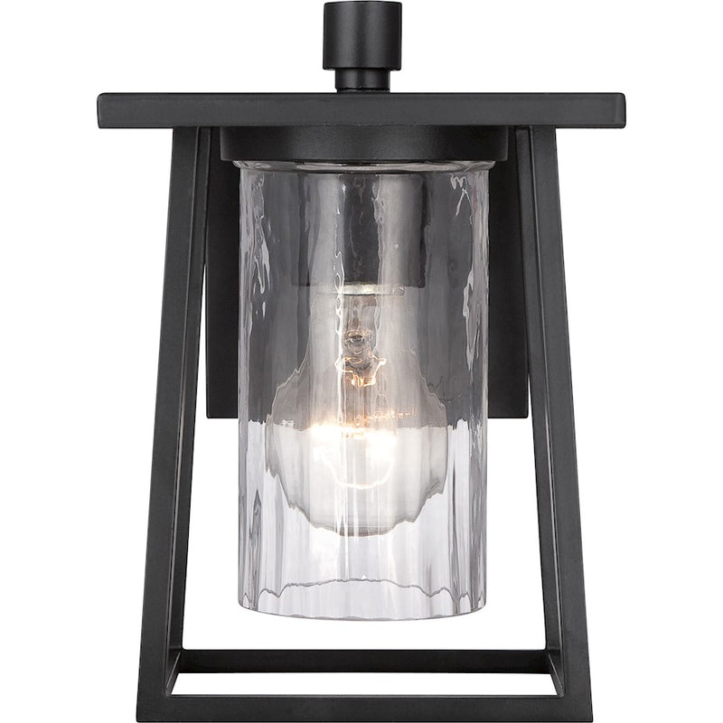 Quoizel Lodge Outdoor Wall Lantern in Mystic Black