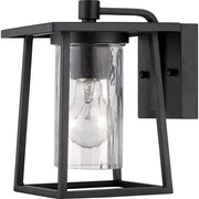 Quoizel Lodge Outdoor Wall Lantern in Mystic Black