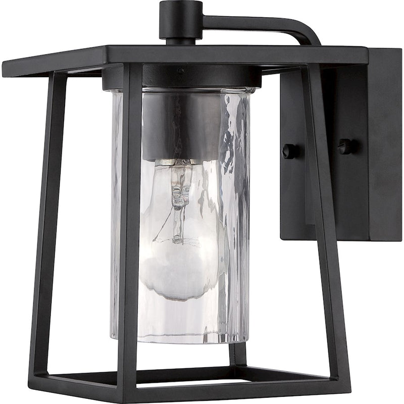 Quoizel Lodge Outdoor Wall Lantern in Mystic Black