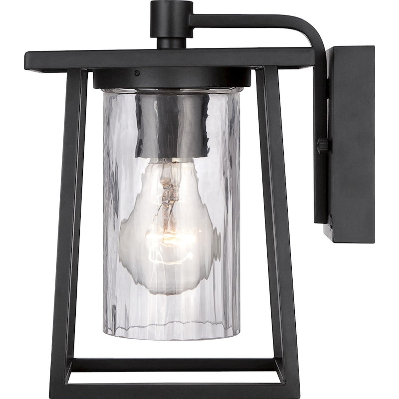 Quoizel Lodge Outdoor Wall Lantern in Mystic Black