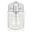 Quoizel Ledger 1 Light Wall Sconce, Polished Nickel