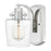 Quoizel Ledger 1 Light Wall Sconce, Polished Nickel