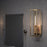 Quoizel Leighton 1 Light Wall Sconce, Weathered Brass