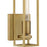 Quoizel Leighton 1 Light Wall Sconce, Weathered Brass