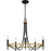 Quoizel Legare 5 Light Chandelier, Matte Black