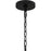 Quoizel Legare 5 Light Chandelier, Matte Black
