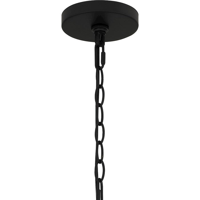 Quoizel Legare 5 Light Chandelier, Matte Black