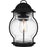 Quoizel Luther 1 Light 12" Outdoor Lantern, Black/Clear Seedy Glass