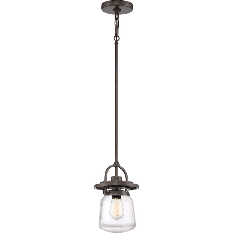 Quoizel LaSalle Mini Pendant, Western Bronze
