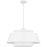 Quoizel Lumi 3Light Pendant, Matte White/Metal