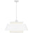 Quoizel Lumi 3Light Pendant, Matte White/Metal