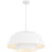Quoizel Lumi 3Light Pendant, Matte White/Metal