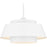 Quoizel Lumi 3Light Pendant, Matte White/Metal