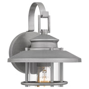 Quoizel Lombard 1 Light 12" Outdoor Lantern, AB Aluminum