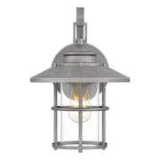 Quoizel Lombard 1 Light 14" Outdoor Lantern, AB Aluminum
