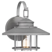 Quoizel Lombard 1 Light 16" Outdoor Lantern, AB Aluminum
