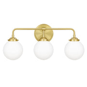 Quoizel Landry 3 Light Bath, Satin Brass