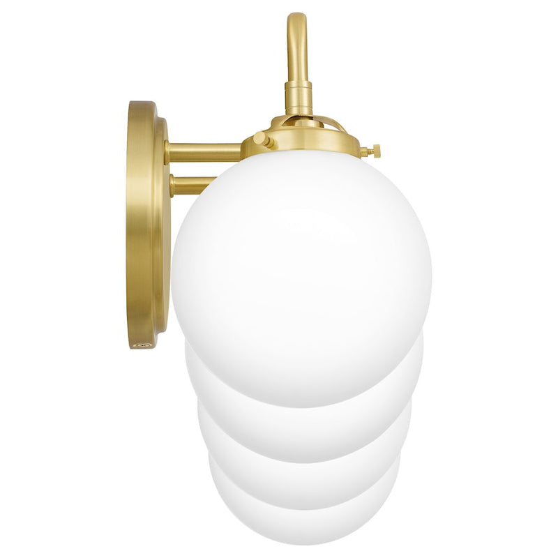 Quoizel Landry 4 Light Bath, Satin Brass