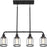 Quoizel Ludlow 4 Light Island Light, Earth Black