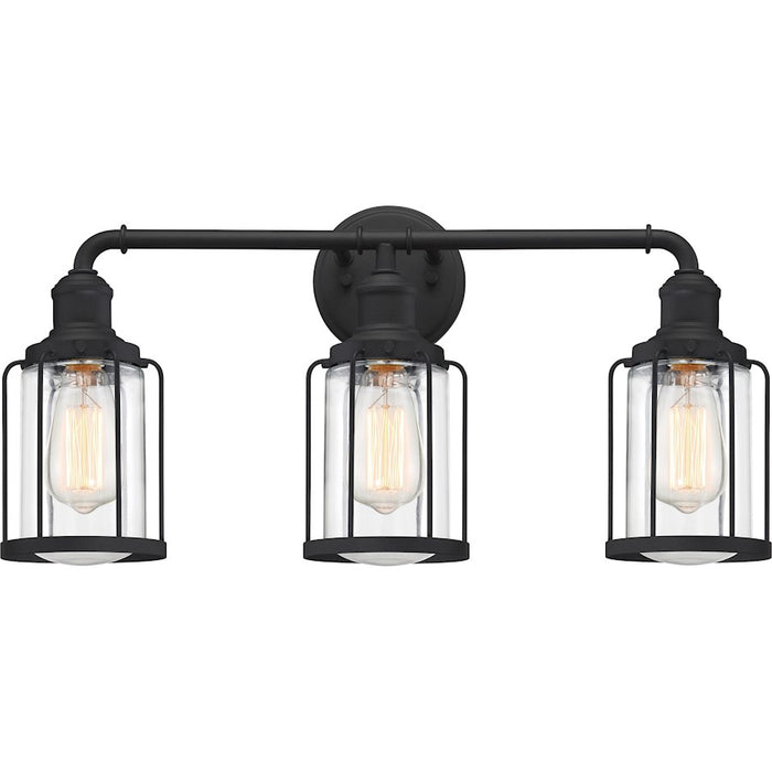 Quoizel Ludlow Bath Light, Earth Black