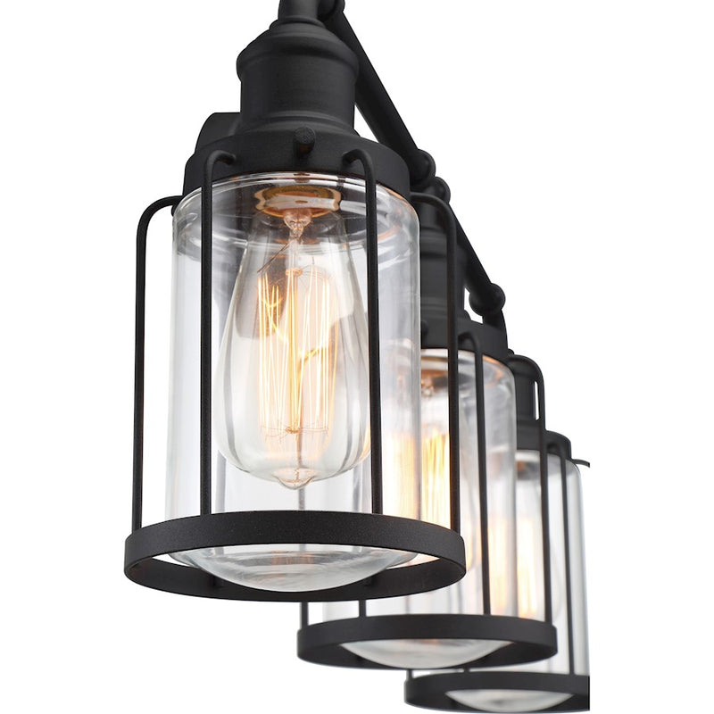 Quoizel Ludlow Bath Light, Earth Black